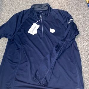 Never been warm dry fit pullover. North end brand- Smart water sponsored